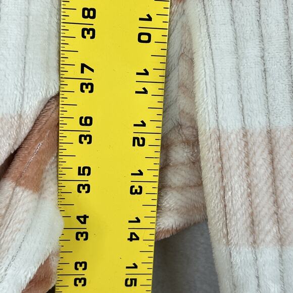 Joyspun Pajama Set Sweater & Joggers XL Stay Cozy Gingham Brown Fall - Picture 14 of 15